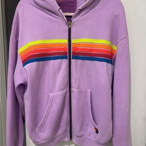 Aviator Nation Light Purple Hoodie